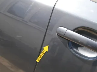 Skoda Octavia 1Z Kombi+Limo Tür vorne rechts Beifahrertür grau LF8J OhneAnbau - Bild 7