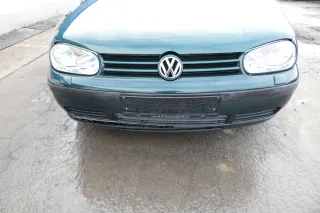 VW Golf 4 Stoßstange vorne Stoßfänger vorn vorne grün LC6M SWR - Bild 2