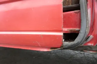 VW T4 Transporter Tür rechts Schiebetür rot Transporter - Bild 10