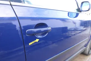 VW Passat 3B 3BG Kombi + Limo Tür vorne rechts Beifahrertür blau LA5E - Bild 6
