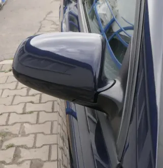 A4 B6 8E B7 Spiegel Außenspiegel rechts elektrisch verstellbar blau lila LY5K - Bild 2