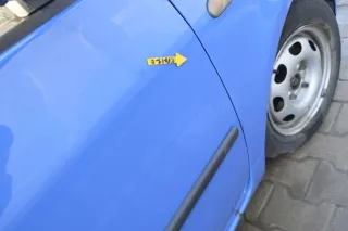 VW Lupo Seat Arosa Tür vorne rechts Beifahrertür blau LR5A (mechanischerFenst - Bild 3