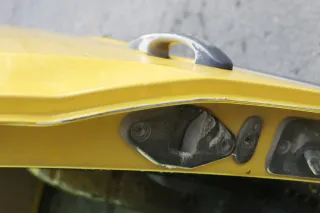 VW Caddy 3 2k Beifahrertür Tür hinten links gelb Post L132 Schiebetür - Bild 12