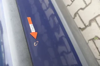 Passat 3B 3BG 3B6 Kombi + Limo Tür vorne links Fahrertür blau LA5E ohneAnbaut - Bild 7