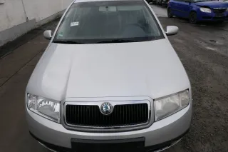 Skoda Fabia 6Y Motorhaube Klappe vorne silber grau LF7T mit Grill vorn - Bild 1