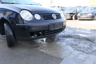 VW Polo 9N Stoßstange Frontstoßstange vorne schwarz L041 - Bild 5