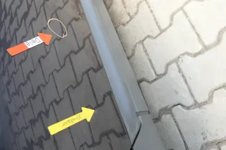 Audi A6 4B C5 Tür Türblatt hinten rechts blau LZ5L - Bild 4