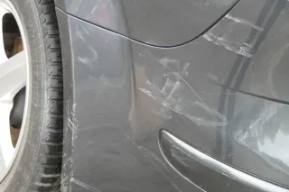 Seat Altea 5P Stoßstange hinten Heckstoßstange Stoßfänger grau LW7Z - Bild 14