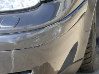 VW Bora Stoßstange vorne Frontstoßstange Stoßfänger vorn grau LC7V SWR - Bild 5