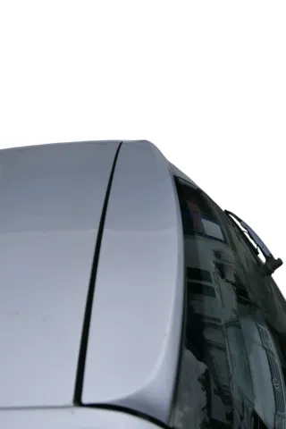 VW Fox 5Z Heckklappe Kofferraumklappe Klappe hinten + Scheibe silber LA7W - Bild 5