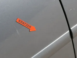 Golf 5 V 1K Tür Türrahmen hinten rechts 4/5-Türer grau LA7T -ohneAnbautei - Bild 12