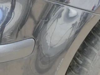 VW Polo 9N 9N3 Stoßstange Heckstoßstange hinten schwarz LC9Z - Bild 15