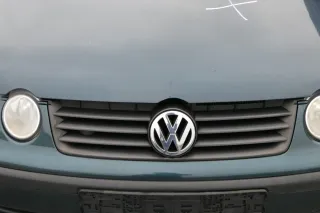 VW Polo 9N Stoßstange Frontstoßstange vorne grün LC6X - Bild 2