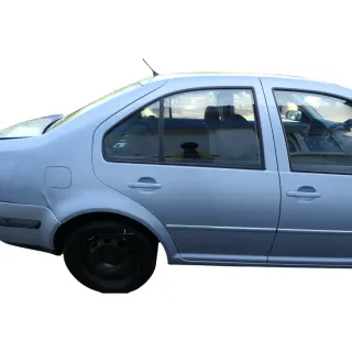 VW Bora Tür hinten rechts nur Limousine blau LB5S - ohne Anbauteile - Bild 1