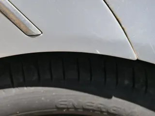 VW Passat 3C Kombi Stoßstange hinten Heckstoßstange Stoßfänger silber grau LA7W - Bild 7