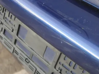 VW Golf 4 Limousine Stoßstange hinten Heckstoßstange Stoßfänger blau LB5N - Bild 20