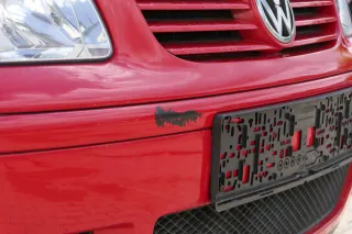 VW Polo 6N2 Stoßstange vorne Frontstoßstange Stoßfänger LP3G - Bild 4