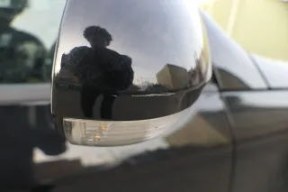 Passat 3C elektrischer Spiegel Außenspiegel rechts +Glas Blinker schwarz LC9X - Bild 2