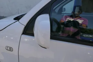 VW Lupo Arosa elektrischer Spiegel Außenspiegel links weiß LB9A - Bild 6
