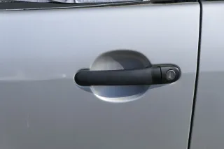 Fabia 6Y Kombi + Limousine Tür vorne links Fahrertür grau LF7T silber ohneAnba - Bild 4