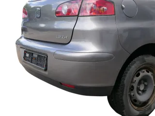 Seat Ibiza 6L Stoßstange Heckstoßstange hinten grau LS7U - Bild 20