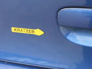 VW Polo 9N3 9N Heckklappe Kofferraumklappe Klappe blau LA5K ohne Anbauteile - Bild 6