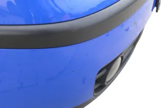 VW Polo 9N Stoßstange Frontstoßstange vorne blau LA5F - Bild 4