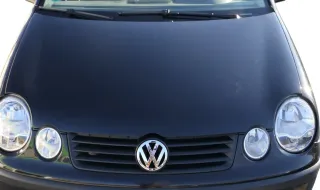 VW Polo 9N Motorhaube Klappe vorne schwarz L041 reflexsilber bisca.Bj.2004 - Bild 1