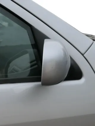 Skoda Fabia 6Y elektrisch Spiegel Außenspiegel rechts mit Glas silber grau LF7T - Bild 6