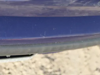 VW Polo 9N 9N3 Stoßstange Heckstoßstange hinten blau LB5N - Bild 2