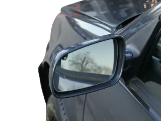 VW Golf 4 Bora elektrischer Spiegel vorne links Außenspiegel grau LC7V & Glas - Bild 3