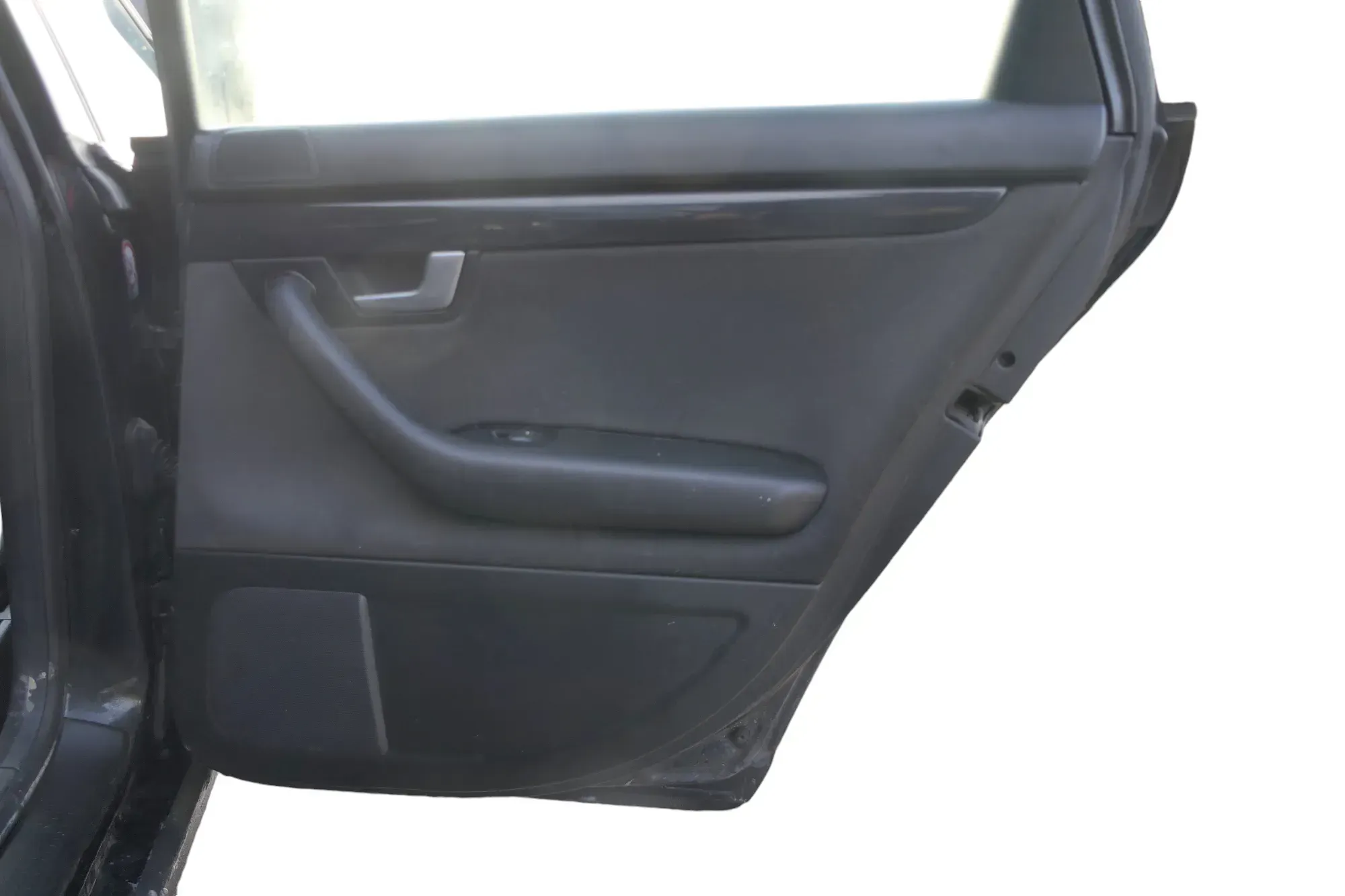 1x A4 8E B6 Türverkleidung Verkleidung Tür hinten rechts schwarz soul - Bild 1