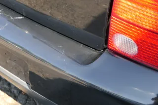 VW Lupo Stoßstange hinten Heckstoßstange Stoßfänger schwarz L041 - Bild 9