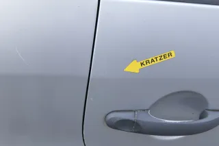 VW Touran 1T 1T3 Tür hinten rechts silber LA7W reflexsilber met mit Scheibe ohne - Bild 2