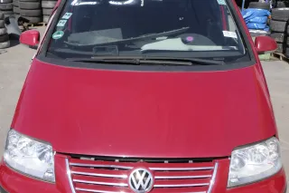 VW Sharan 7M Motorhaube Klappe Haube vorn vorne rot LK3A abca.Bj2000passend - Bild 1