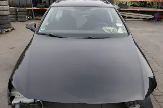 VW Passat 3C Motorhaube Klappe vorne vorn Haube schwarz LC9X deepblack öö - Bild 1