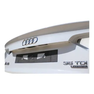 Audi A5 8T Heckklappe Kofferraumdeckel weiß LS9R Facelift ORIGINAL von NEUWAGEN - Bild 5