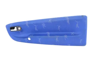 1x VW Lupo Arosa Türverkleidung Verkleidung Tür vorne rechts oben blau - Bild 1