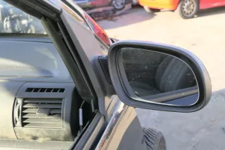 VW Fox 5Z elektrischer Spiegel Außenspiegel + Glas rechts schwarz L041 elektrisc - Bild 2