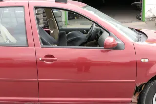 VW Golf 4 Bora Tür vorne rechts Beiahrertür 4/5-Türer Kombi Avant rot LC3K canyo - Bild 1