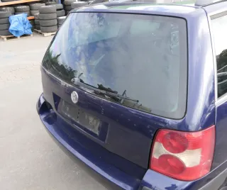 VW Passat 3BG Kombi Variant Heckklappe Klappe Kofferraumklappe blau LB5N indigob - Bild 3