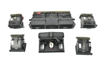 Audi A8 4D Lüftungsdüse Düse Lüftung vorne rechs links mitte alle Set - Bild 3