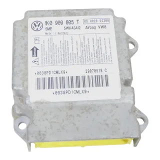 VW Golf 5 Steuergerät Airbagsteuergerät 1K0909605T /N 03 / 05 H015 S2100 037 - Bild 2