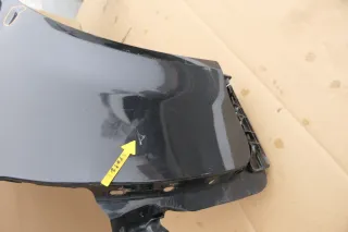 Audi A4 8E B6 Kotflügel vorne links schwarz - Delle - Bild 2