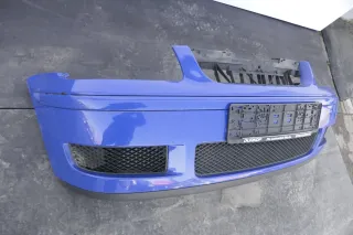 VW Polo 6N2 Stoßstange vorne Frontstoßstange Stoßfänger blau LA5C surfblue bb - Bild 5