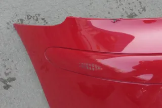 Seat Ibiza 6L Stoßstange Frontstoßstange vorne rot LS3H bis ca. Anfang 2006 Bast - Bild 4