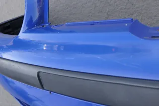 VW Golf 4 Stoßstange vorne Frontstoßstange Stoßfänger blau LW5Z SWR - Bild 6