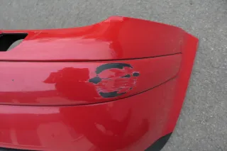 VW Golf 4 Stoßstange vorne Stoßfänger vorn rot LP3G Frontstoßfänger SWR - Bild 5