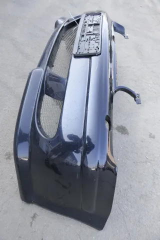 VW Golf 4 Stoßstange vorne Stoßfänger vorn vorne blau LC5M Sport Tuning Lippe An - Bild 4