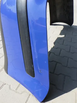 VW Golf 4 Bora Kombi Stoßstange hinten Heckstoßstange Stoßfänger blau LW5Z - Bild 3